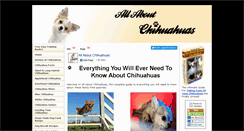 Desktop Screenshot of all-about-chihuahuas.com
